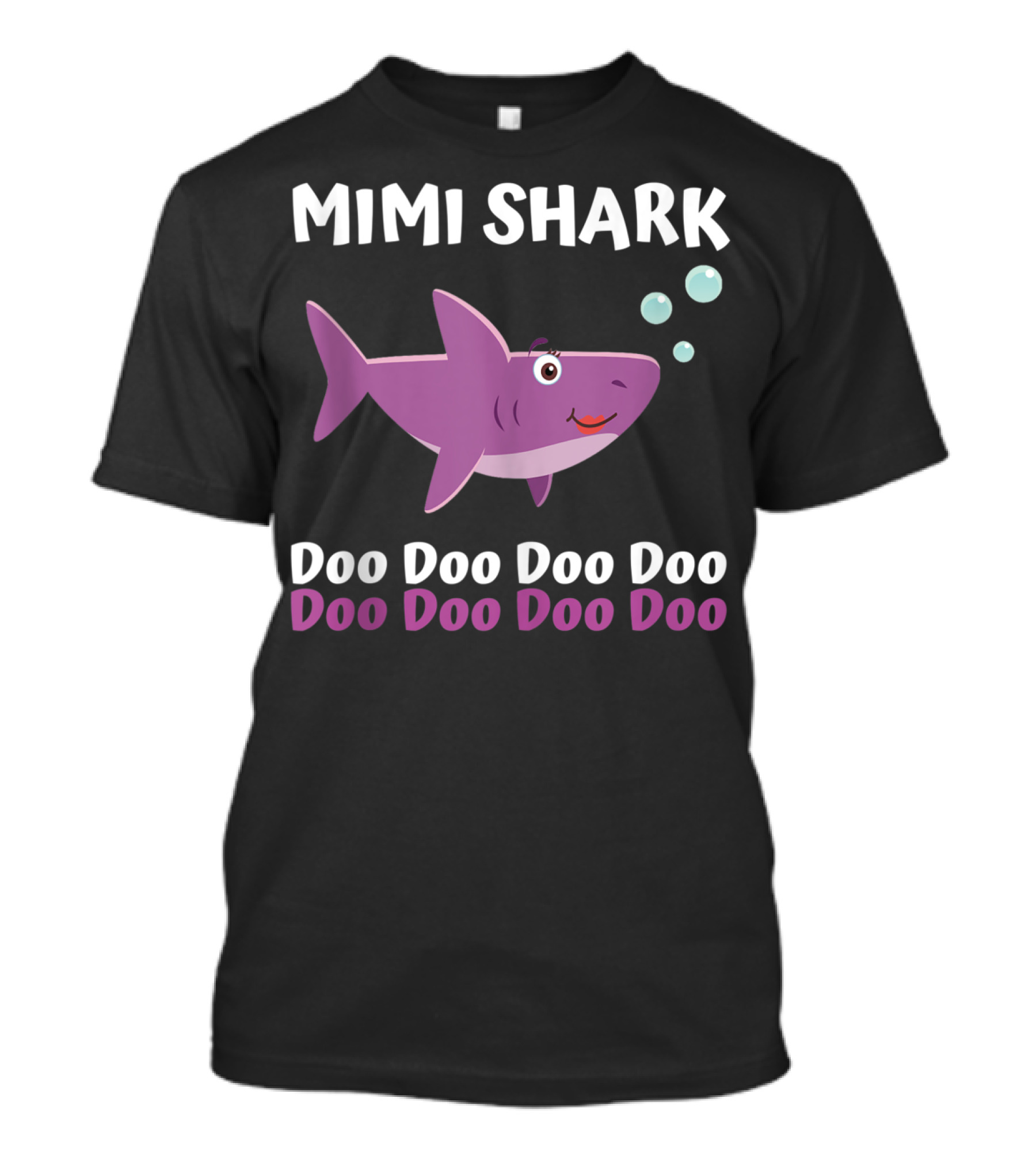 Mimi Shark Doo Doo Doo Doo Matching Family Shark Set T-Shirt