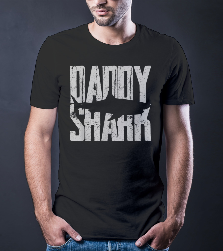 Daddy Shark Doo Doo Mens T-Shirt