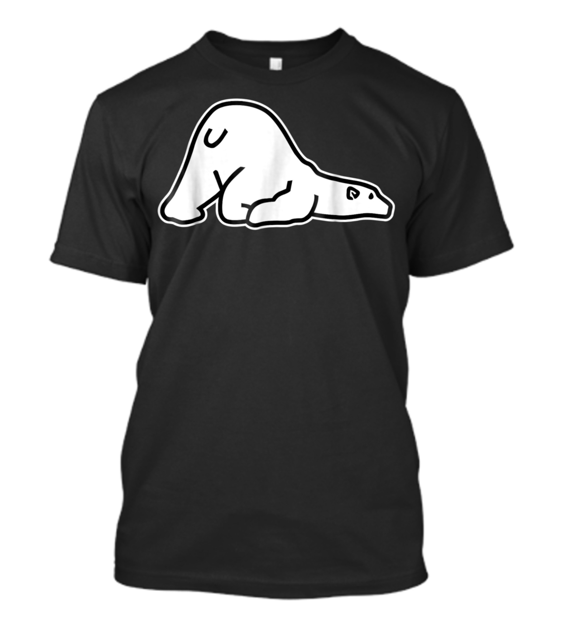Polar Bear In Relaxed Pose T-Shirt