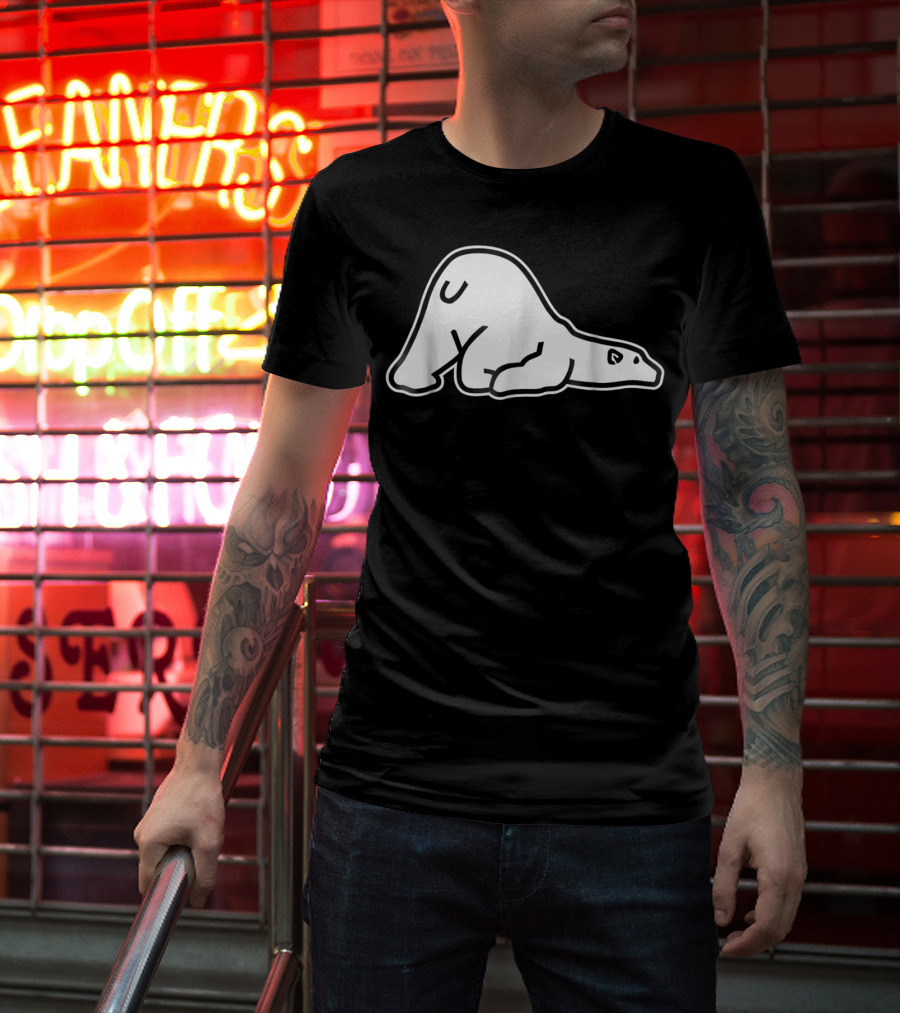 Polar Bear In Relaxed Pose T-Shirt