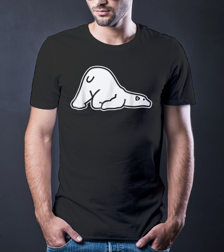 Polar Bear In Relaxed Pose T-Shirt