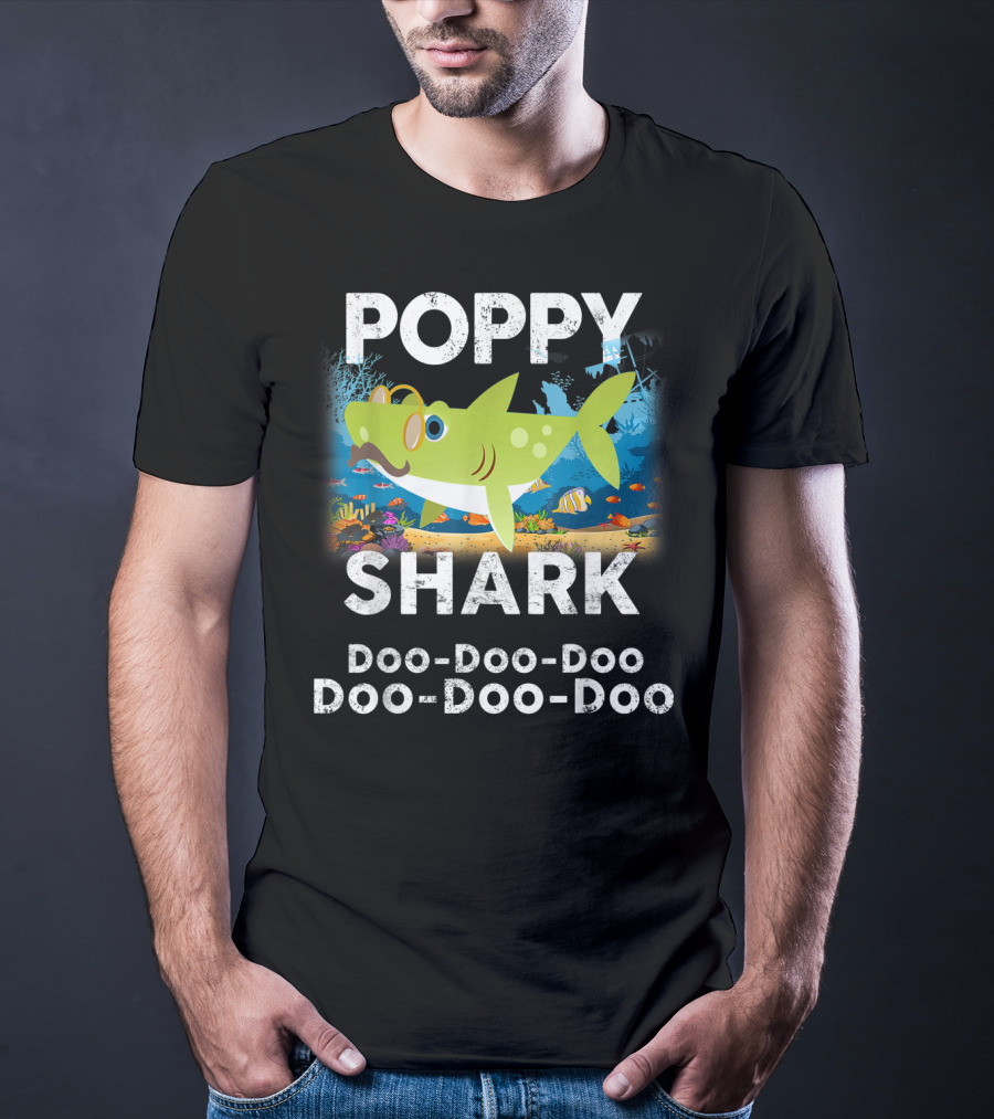 Poppy Shark Doo Doo Doo Underwater Adventure T-Shirt