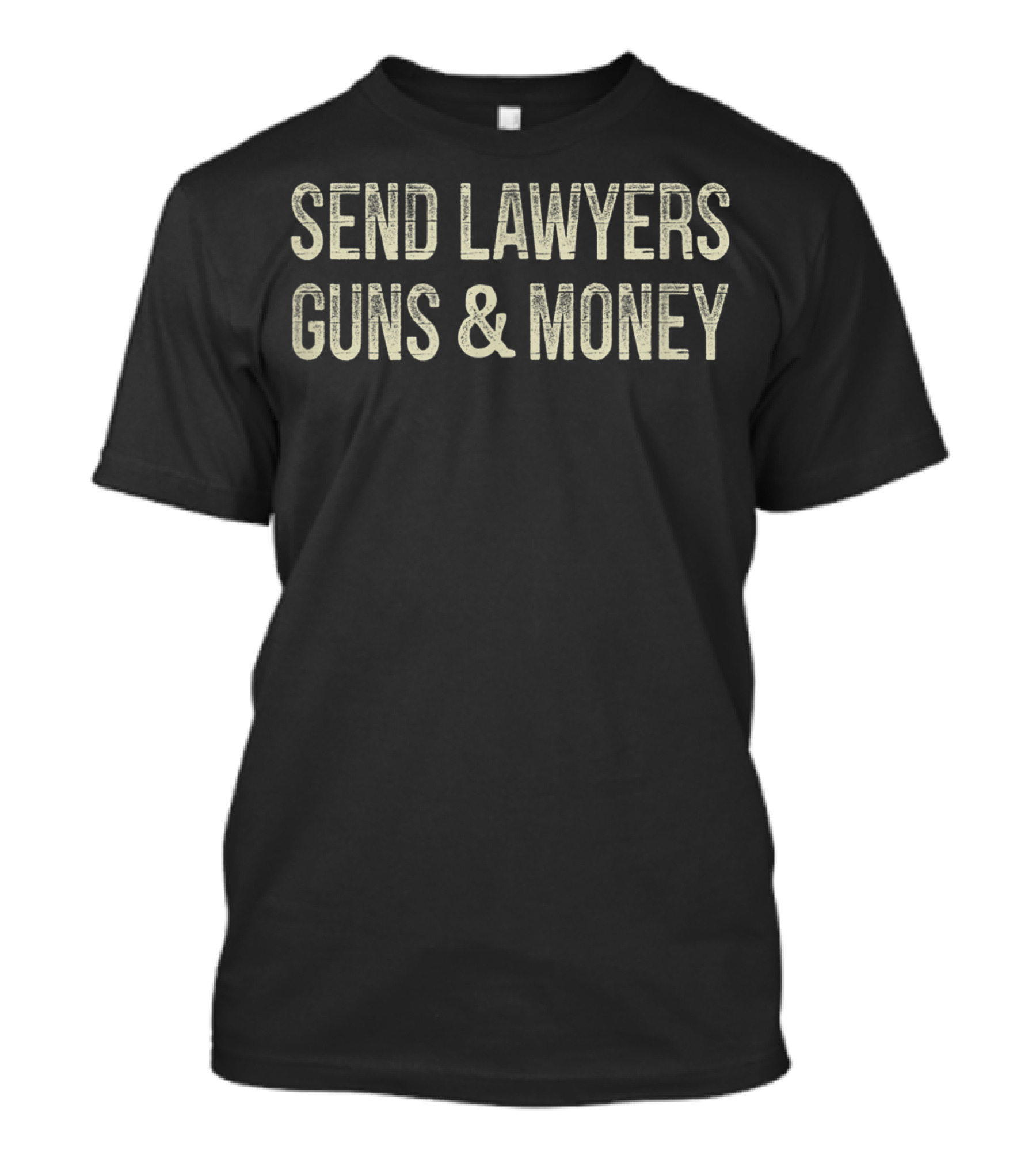 Send Lawyers Guns And Money Warren Zevon Song Reference T-Shirt