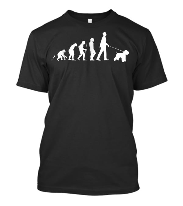 Soft Coated Wheaten Terrier Evolution Stages T-Shirt
