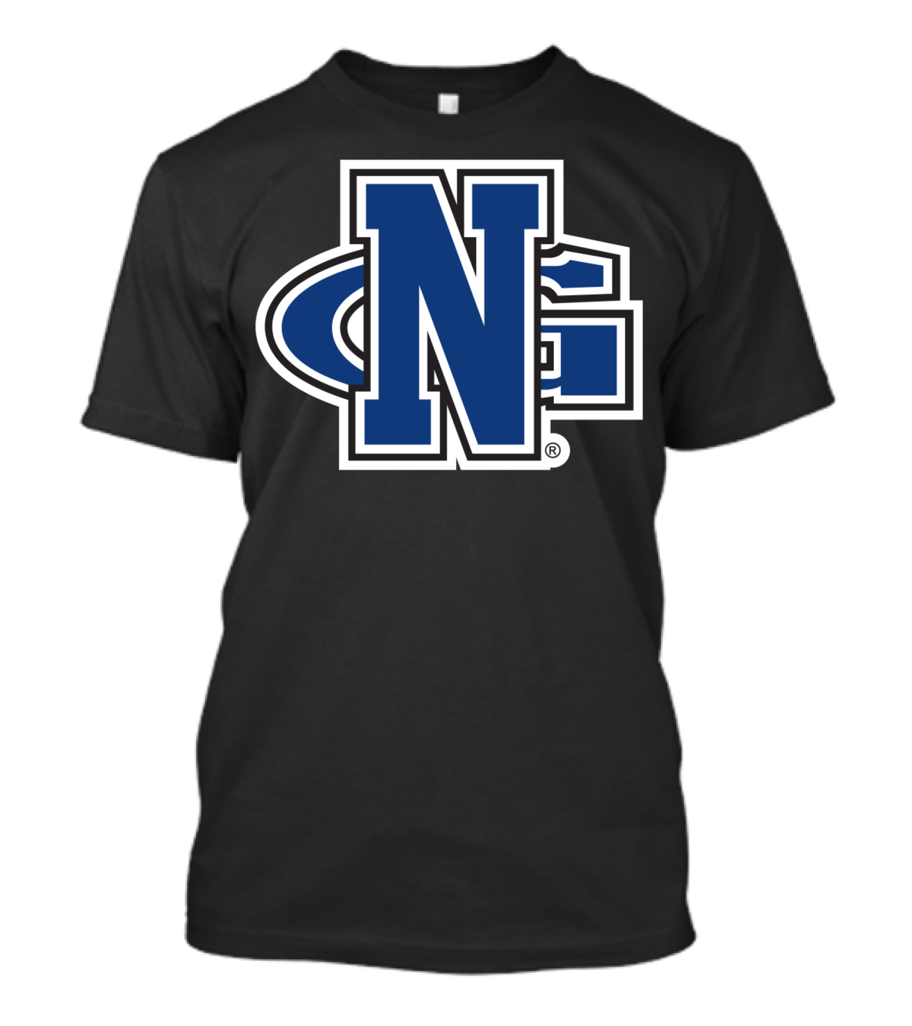University Of North Georgia NCAA Nighthawks Blue T-Shirt