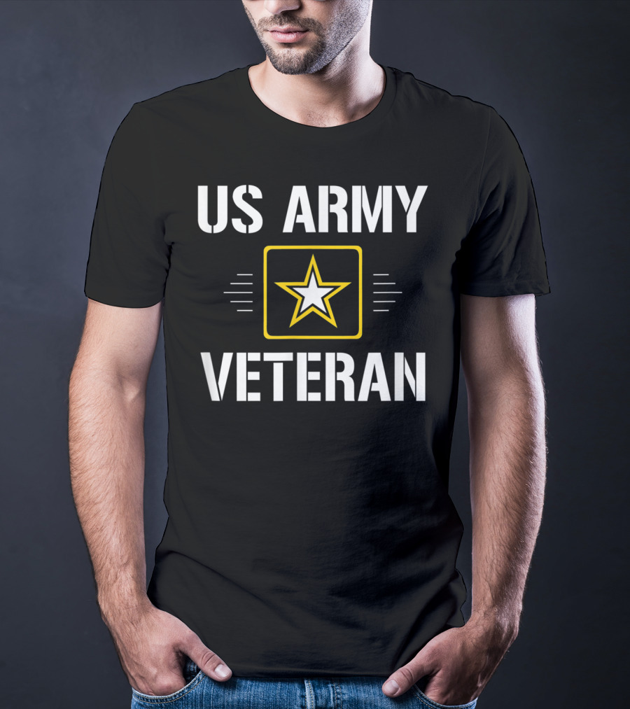 US Army Veteran Star Emblem T-Shirt
