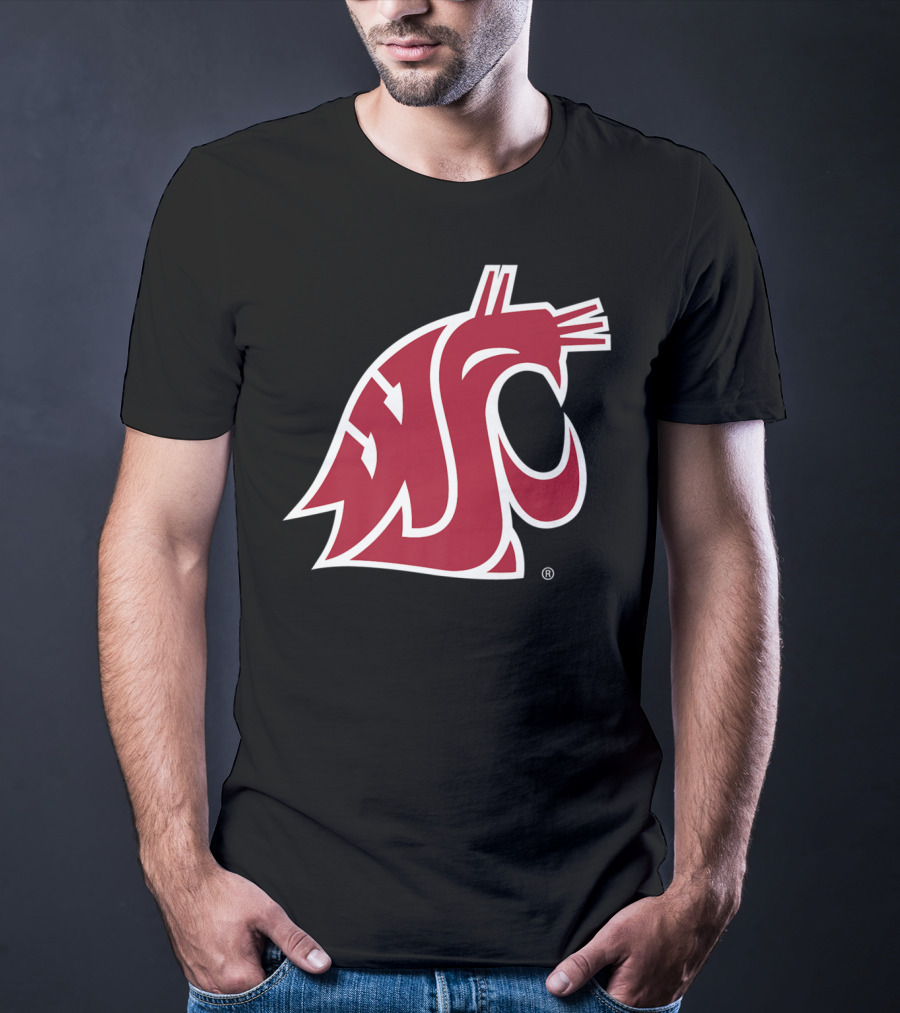 Washington State Cougars NCAA Logo PPWST03 T-Shirt