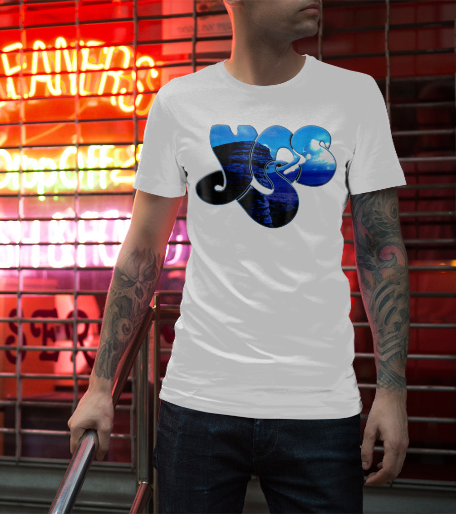 Yes Tor Logo Scenic Landscape T-Shirt