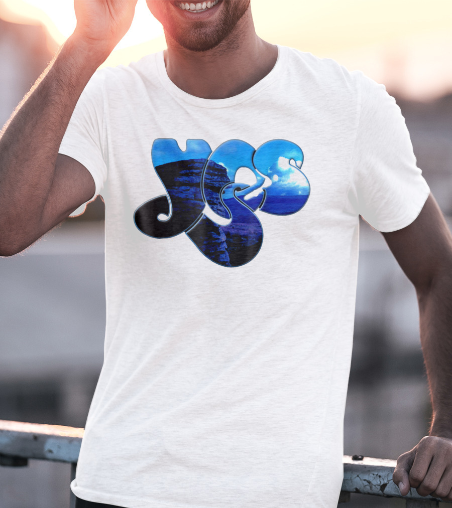 Yes Tor Logo Scenic Landscape T-Shirt