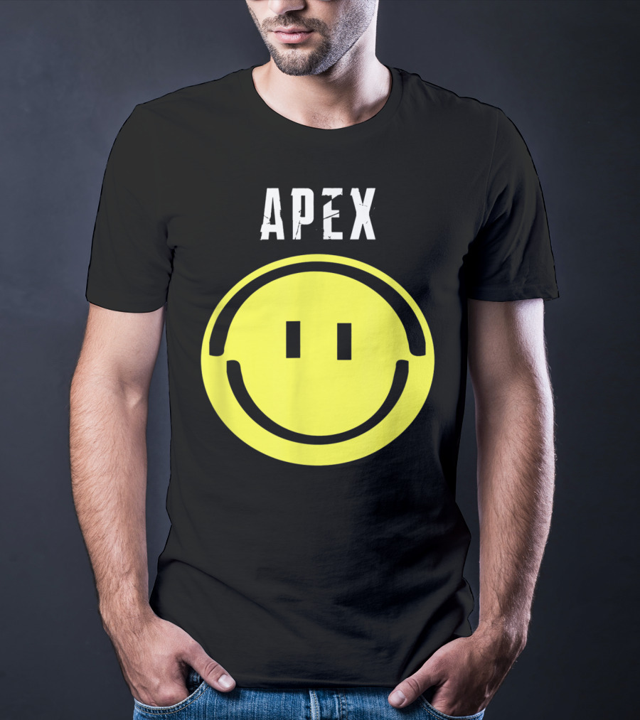 APEX Happy Pathfinder Game Smiley Face T-Shirt