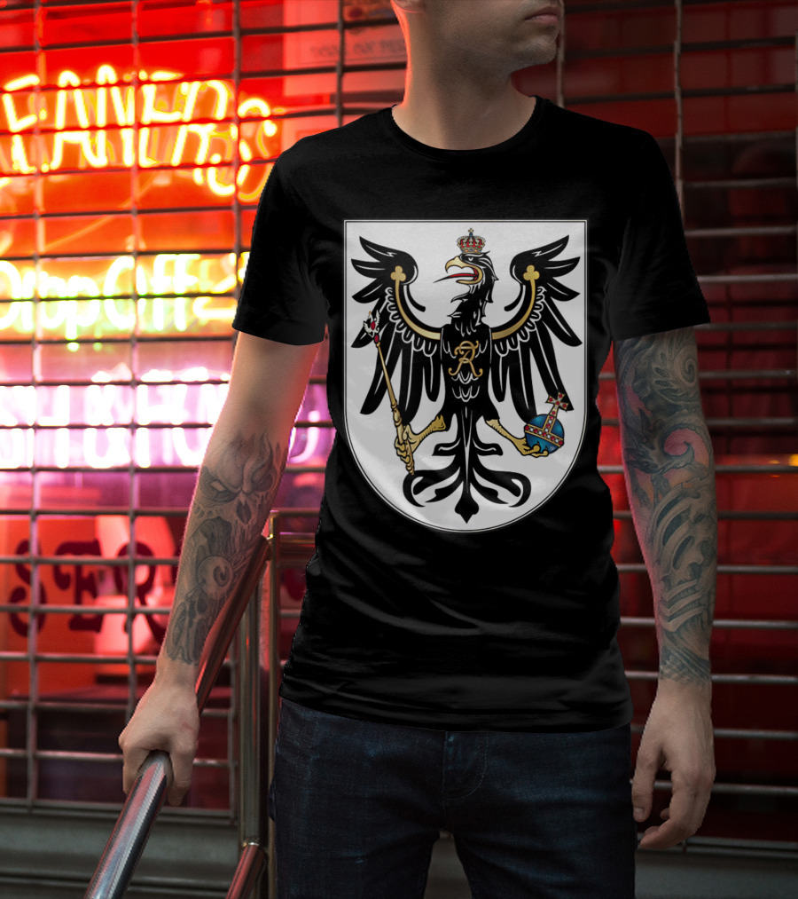 Kingdom Of Prussia Prussian Eagle Coat Of Arms Crest T-Shirt