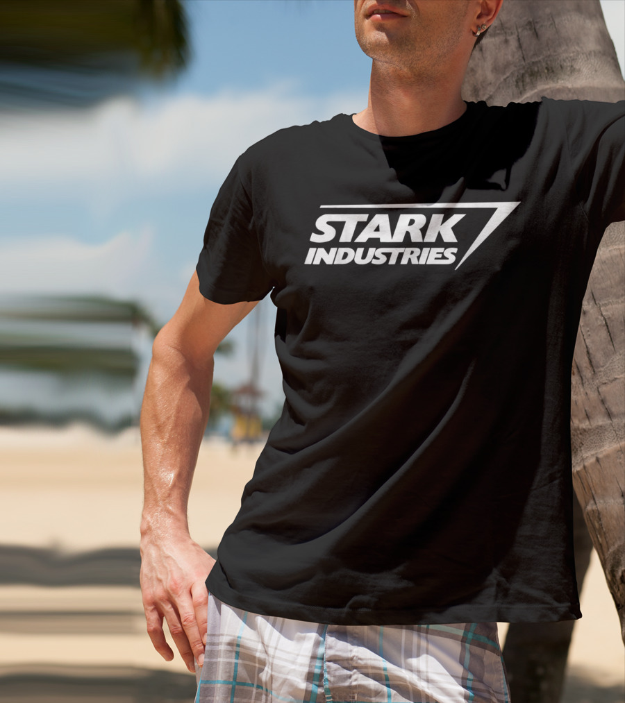 Marvel Iron Man Stark Industries Logo Stark Industries T-Shirt