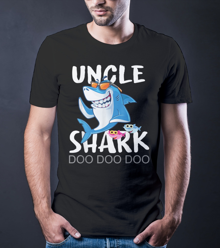 UNCLE SHARK DOO DOO DOO From Wife T-Shirt