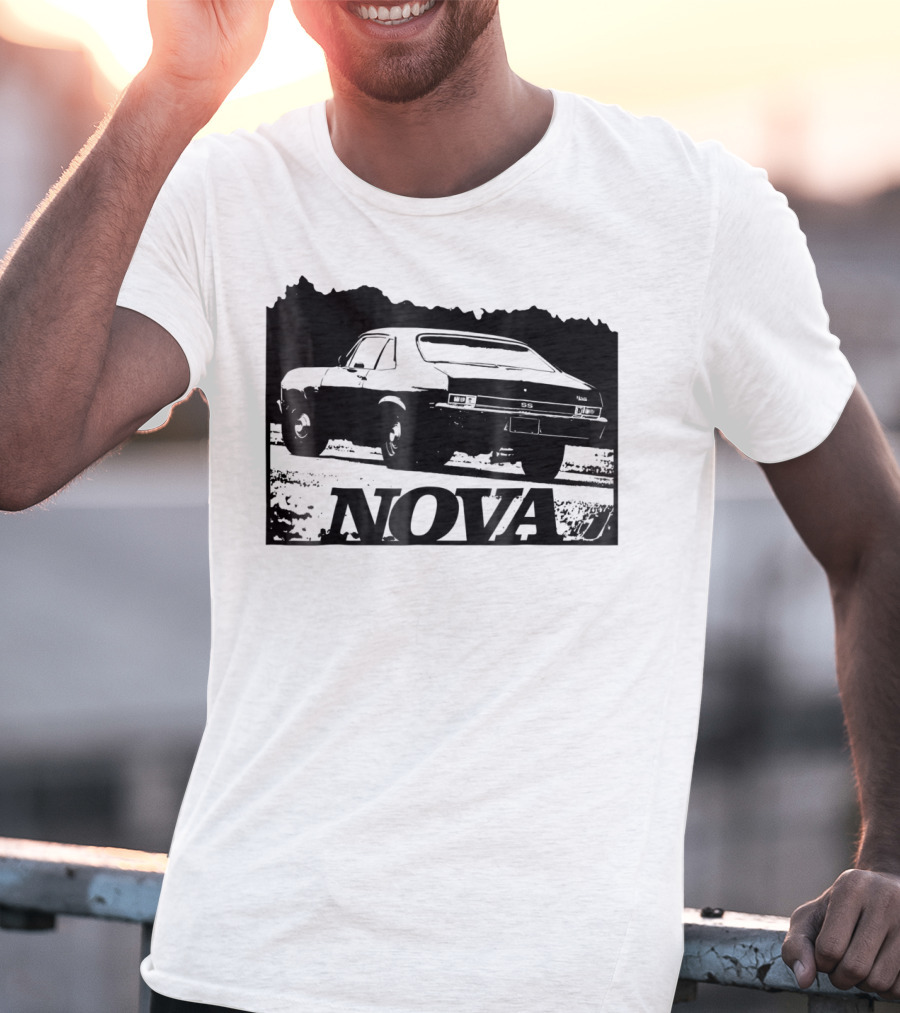 Nova Muscle Car 1968 Show Classic Auto T-Shirt