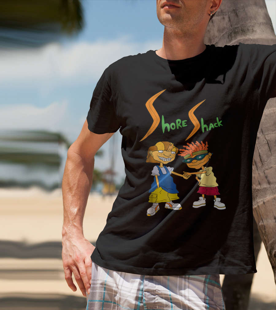Nickelodeon Rocket Power Shore Shack Twister Reggie Shaka Brah T-Shirt