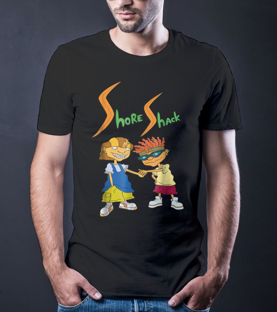 Nickelodeon Rocket Power Shore Shack Twister Reggie Shaka Brah T-Shirt