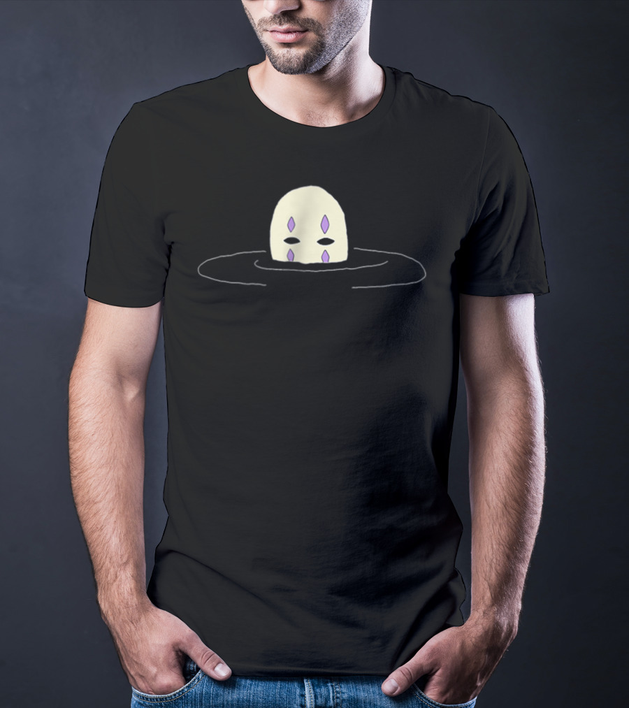No Face Spirited Away Pastel Aesthetic Grunge Floating Mask T-Shirt