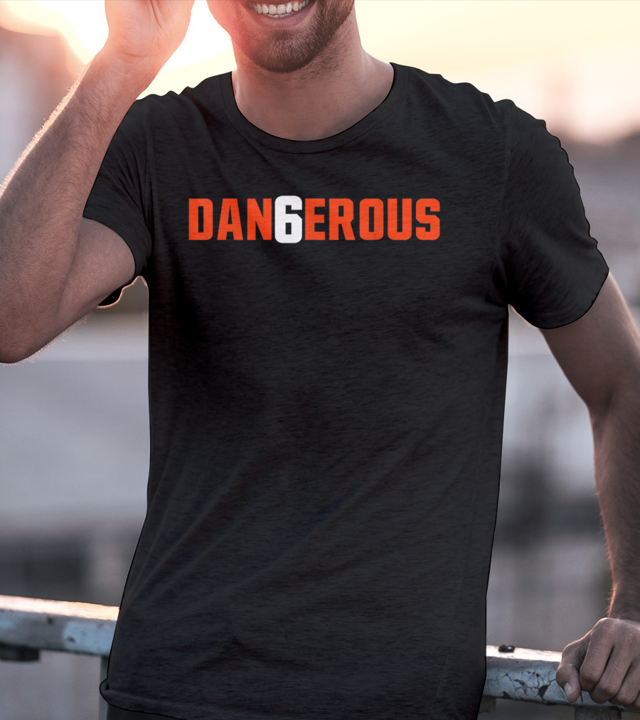 Dangerous Ohio Cleveland Football Fan Six T-Shirt