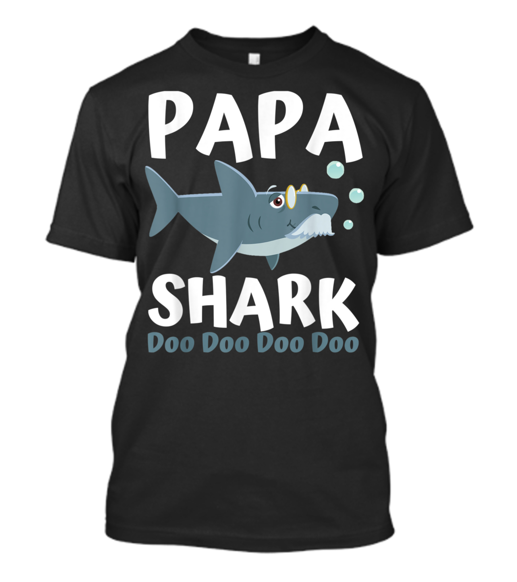 Papa Shark Doo Doo Doo Doo Matching Family Shark T-Shirt