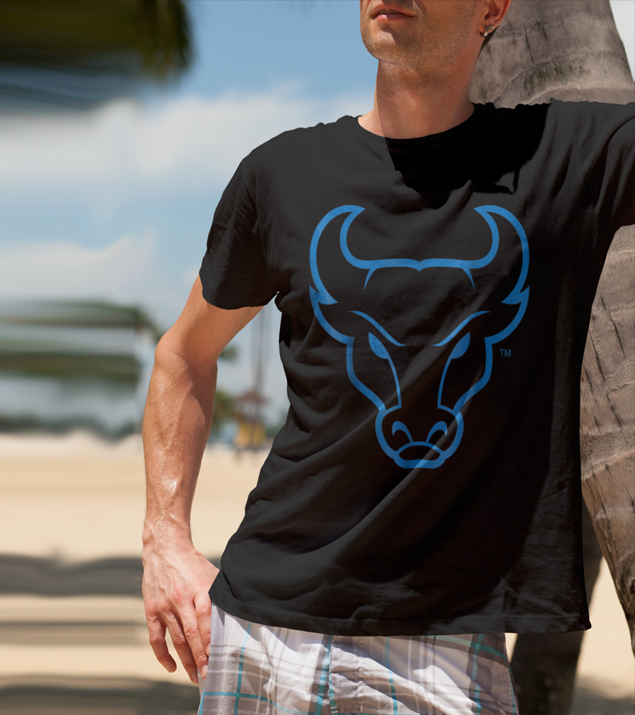 Buffalo Bulls Logo University Merchandise T-Shirt