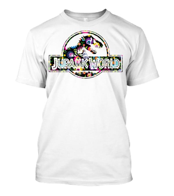 Jurassic World Boho Folk Floral T-Shirt
