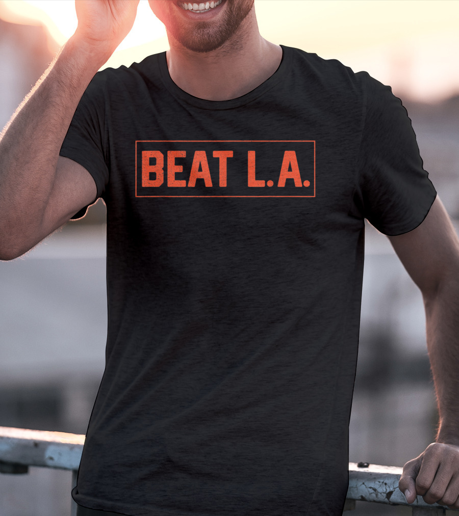 Beat LA San Francisco Baseball Mens T-Shirt