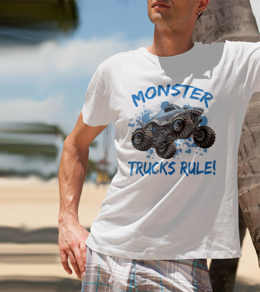 MONSTER TRUCKS RULE T-Shirt