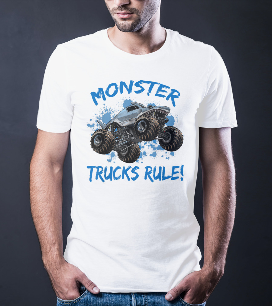 MONSTER TRUCKS RULE T-Shirt