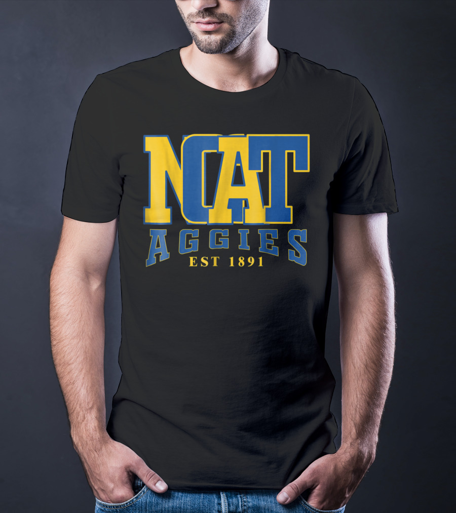 NCAT Aggies EST 1891 North Carolina A&T State University HBCU T-Shirt