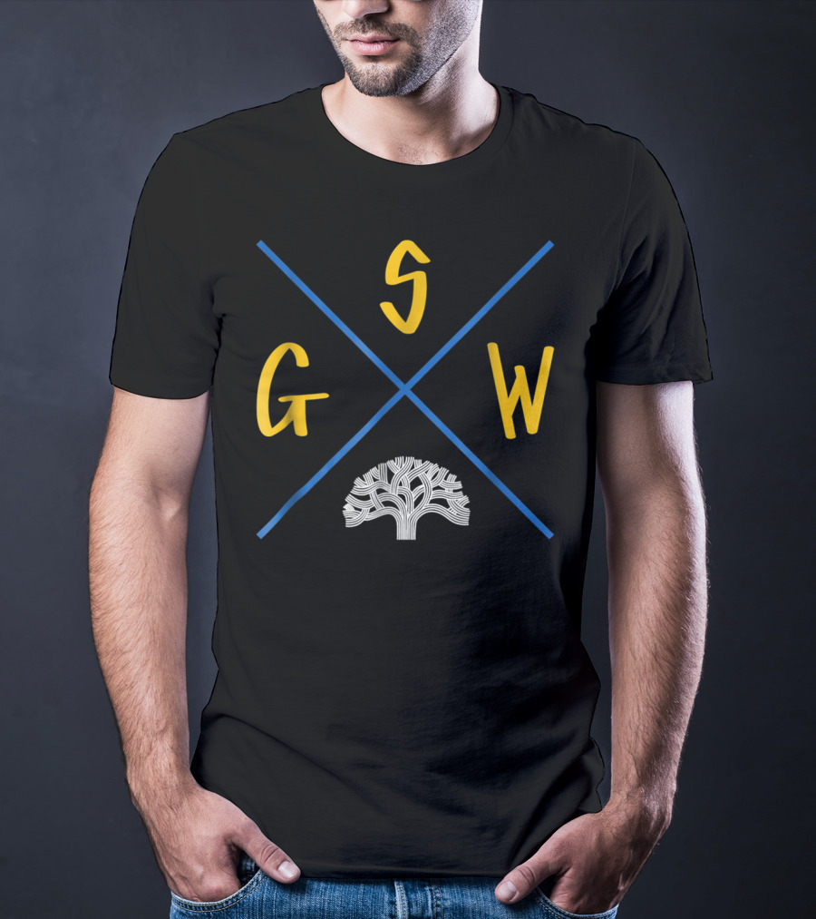 GSW Oakland California Oak Tree T-Shirt