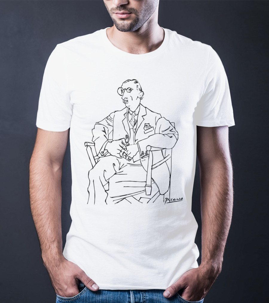 Pablo Picasso Portrait Of Igor Stravinsky T-Shirt
