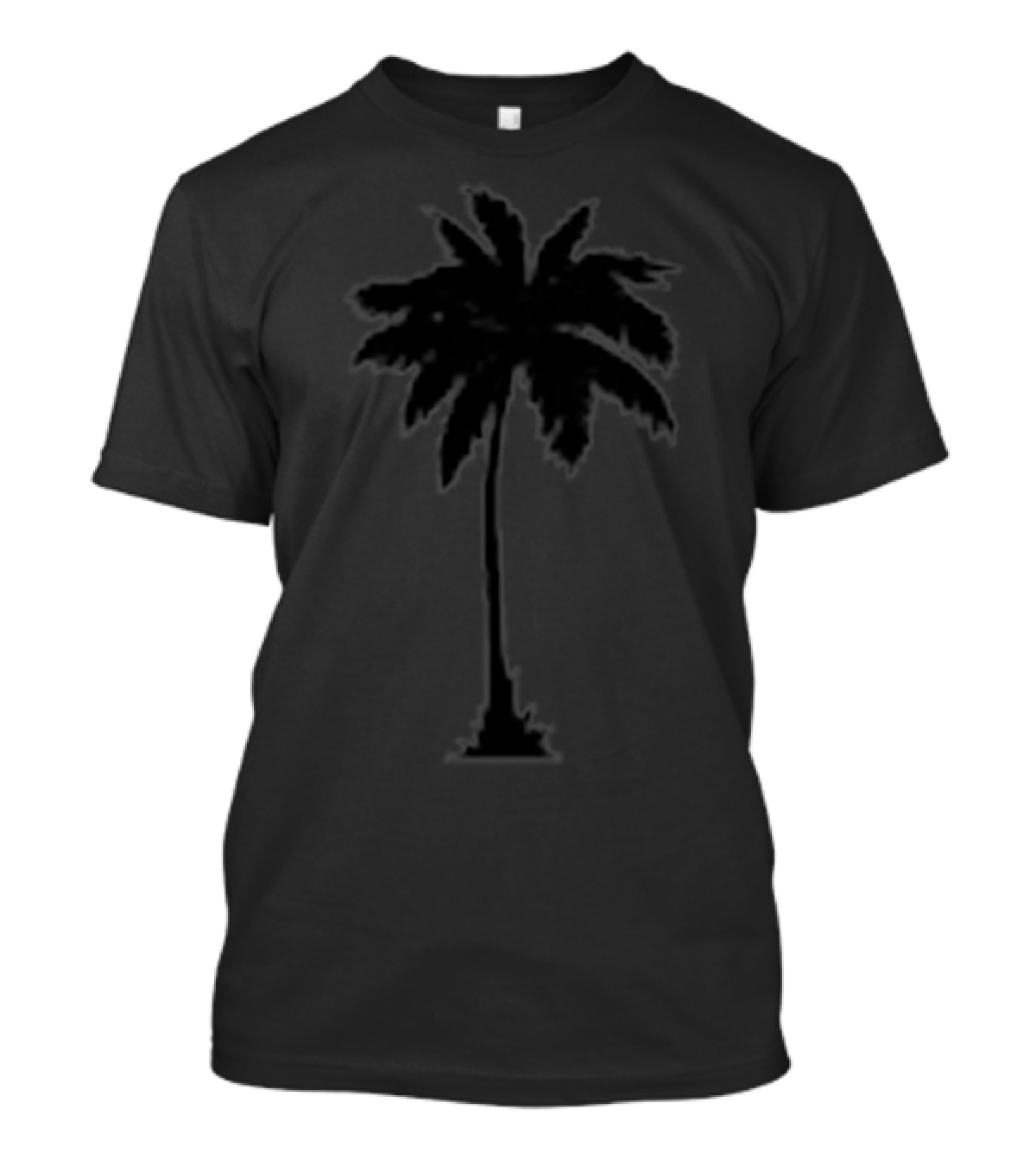 Palm Tree Top I Live Trendy T-Shirt