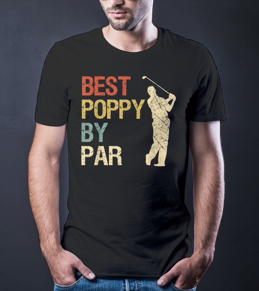 BEST POPPY BY PAR RETRO VINTAGE GOLF T-Shirt