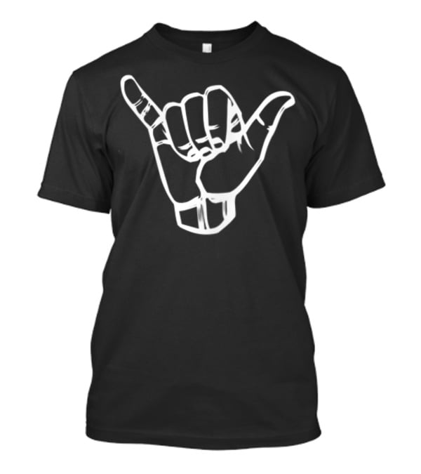 Shaka Sign Good Vibes Hang Loose Hawaii Surf Relaxation T-Shirt