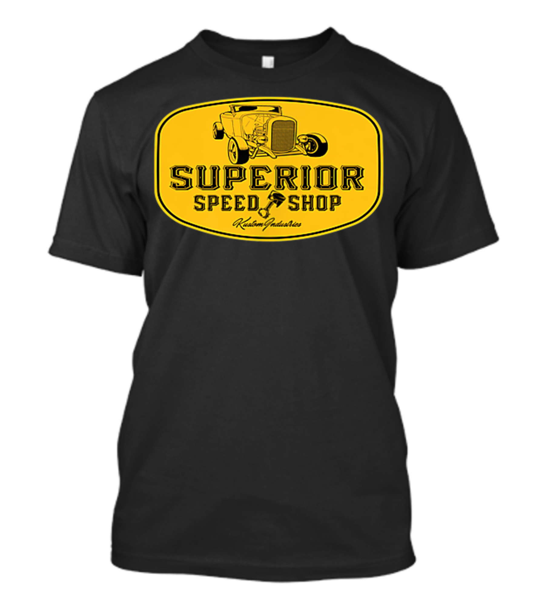 Superior Speed Shop Kustom Industries Retro Hot Rod T-Shirt