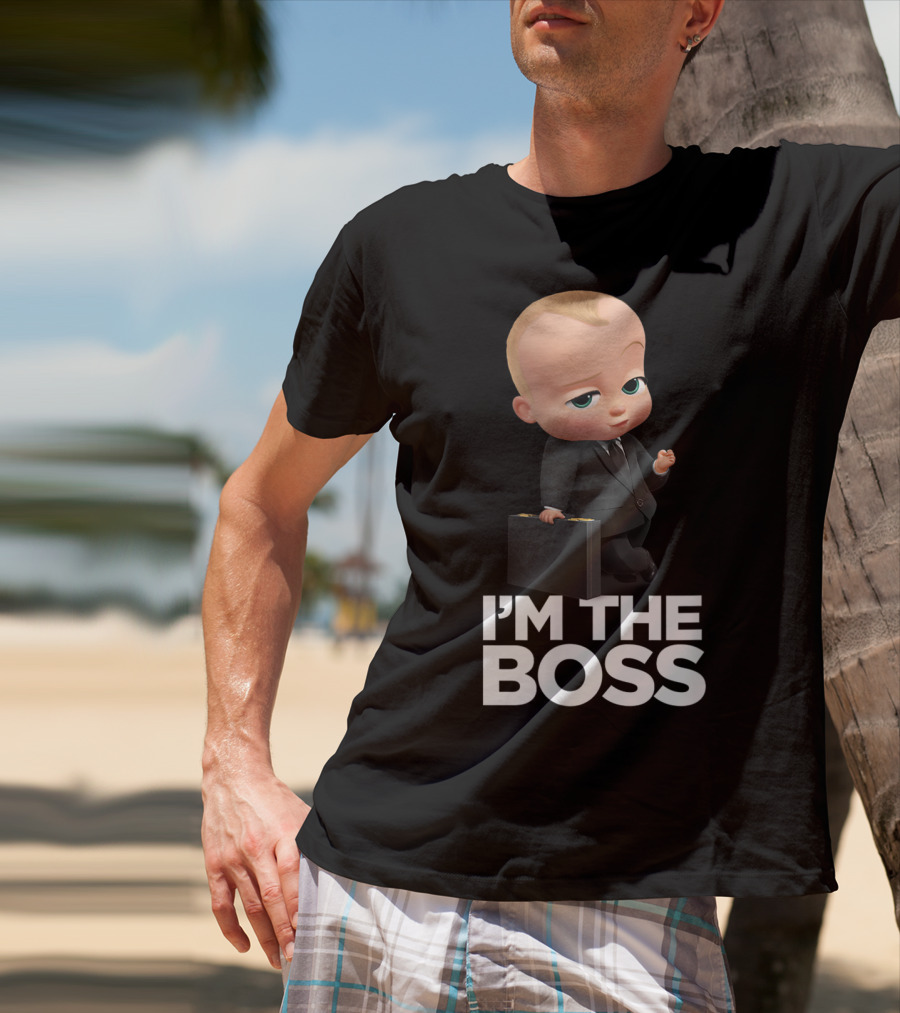The Boss Baby I'm The Boss Suitcase Character T-Shirt