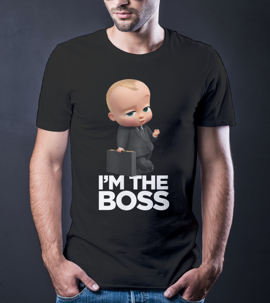 The Boss Baby I'm The Boss Suitcase Character T-Shirt