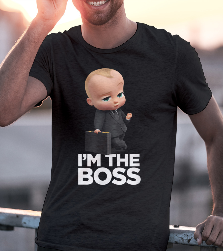 The Boss Baby I'm The Boss Suitcase Character T-Shirt