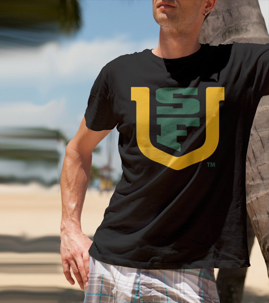 University Of San Francisco Dons NCAA SF Logo PPSNU031 Rag T-Shirt