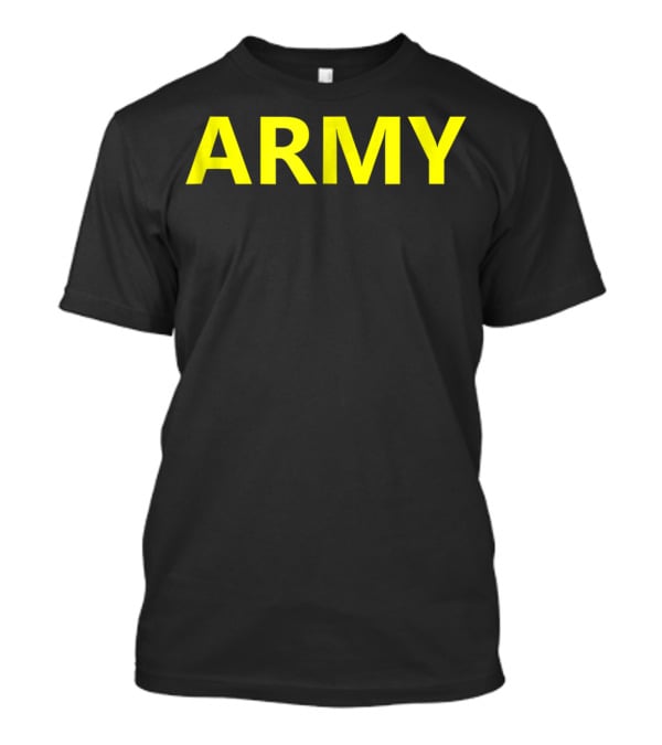 US Army ARMY APFU PT Workout Training Gym Un T-Shirt