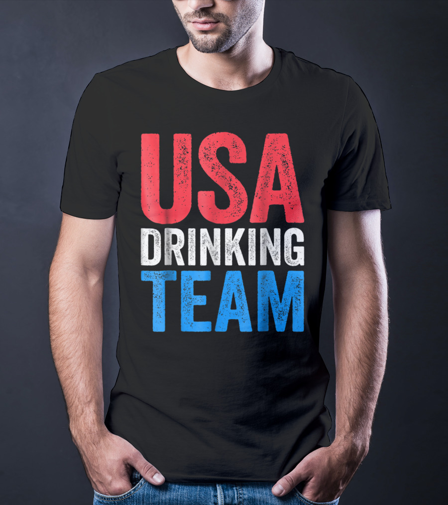 USA Drinking Team Fourth Of July T-Shirt