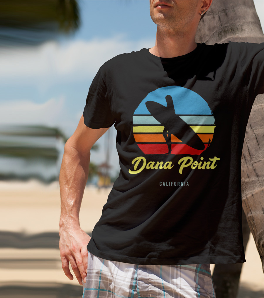 Dana Point California Vintage Surf T-Shirt