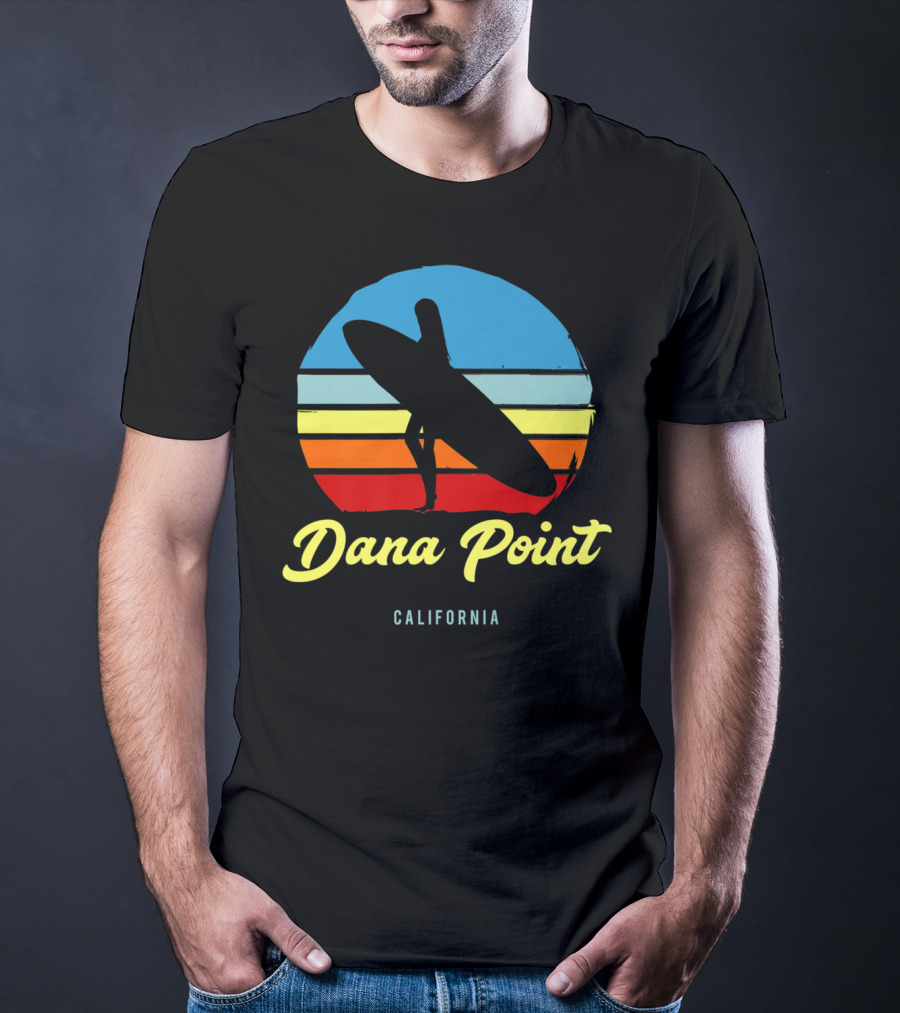Dana Point California Vintage Surf T-Shirt