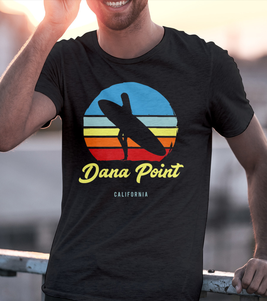 Dana Point California Vintage Surf T-Shirt