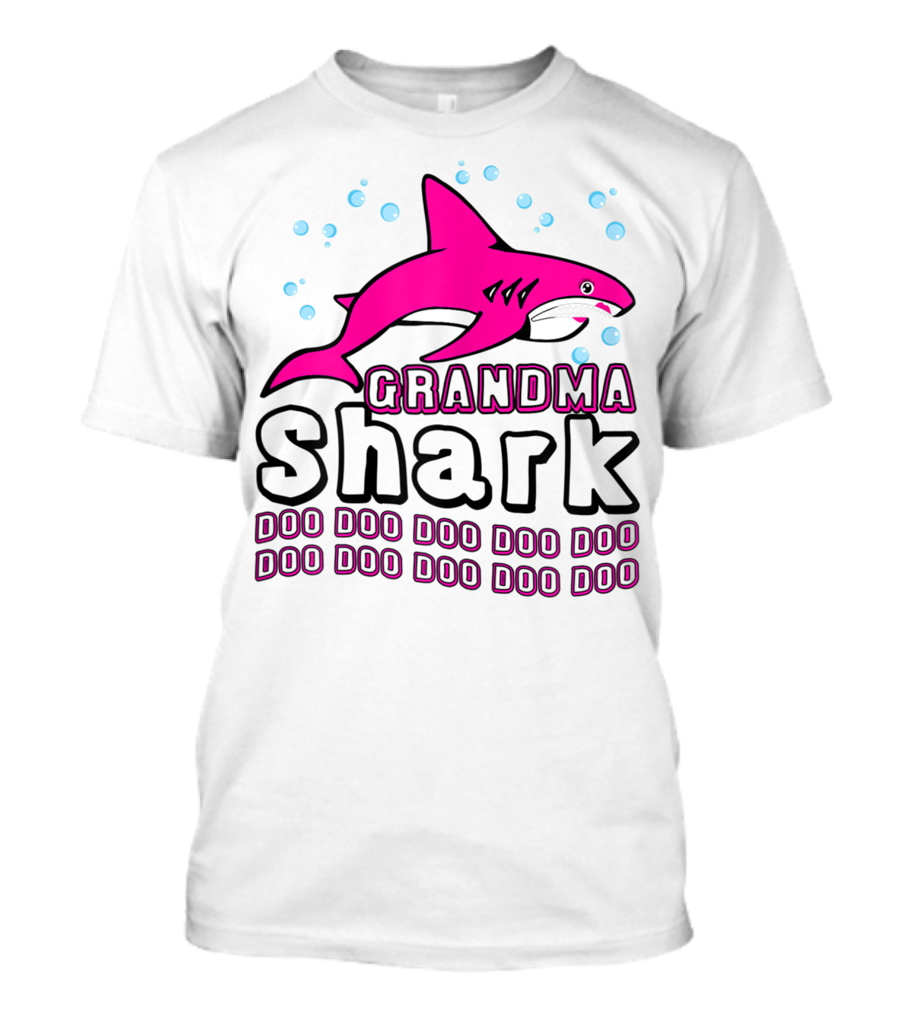Grandma Shark Doo Doo Doo Doo Doo Doo Doo Doo Doo Doo Doo Doo T-Shirt