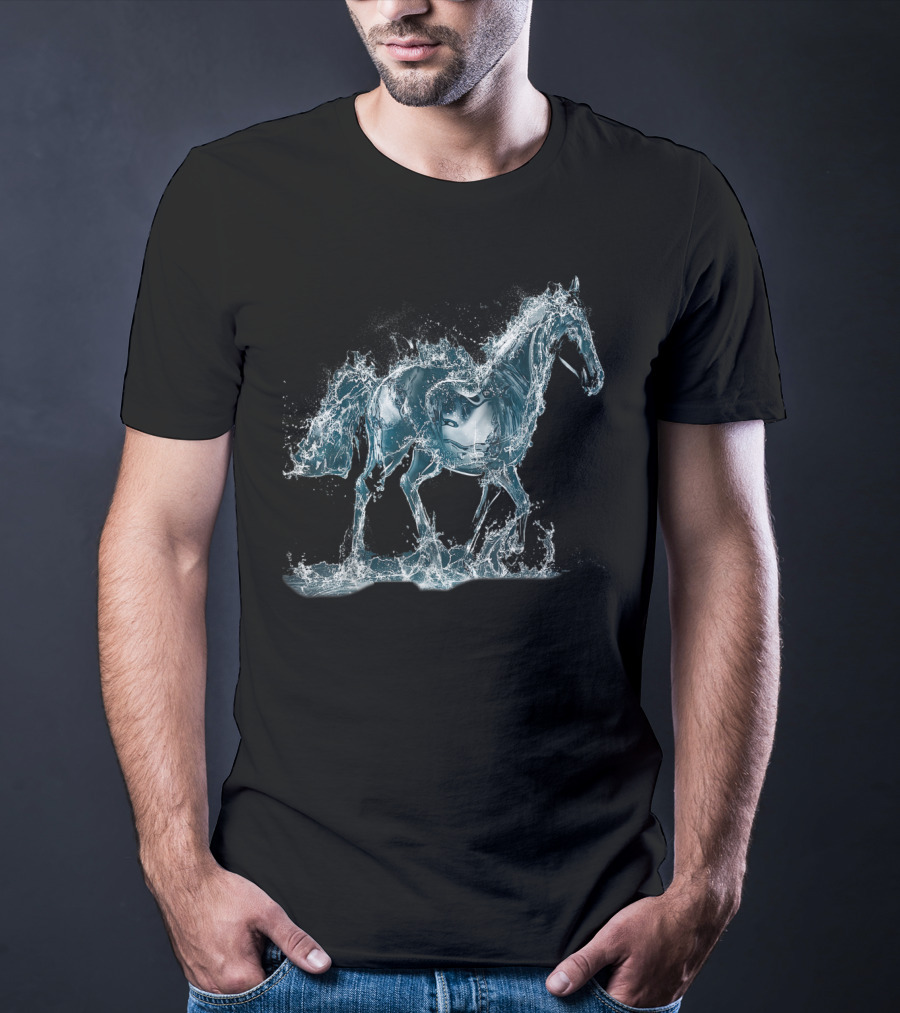 Horse Dream Liquid Splash Equine Vision T-Shirt