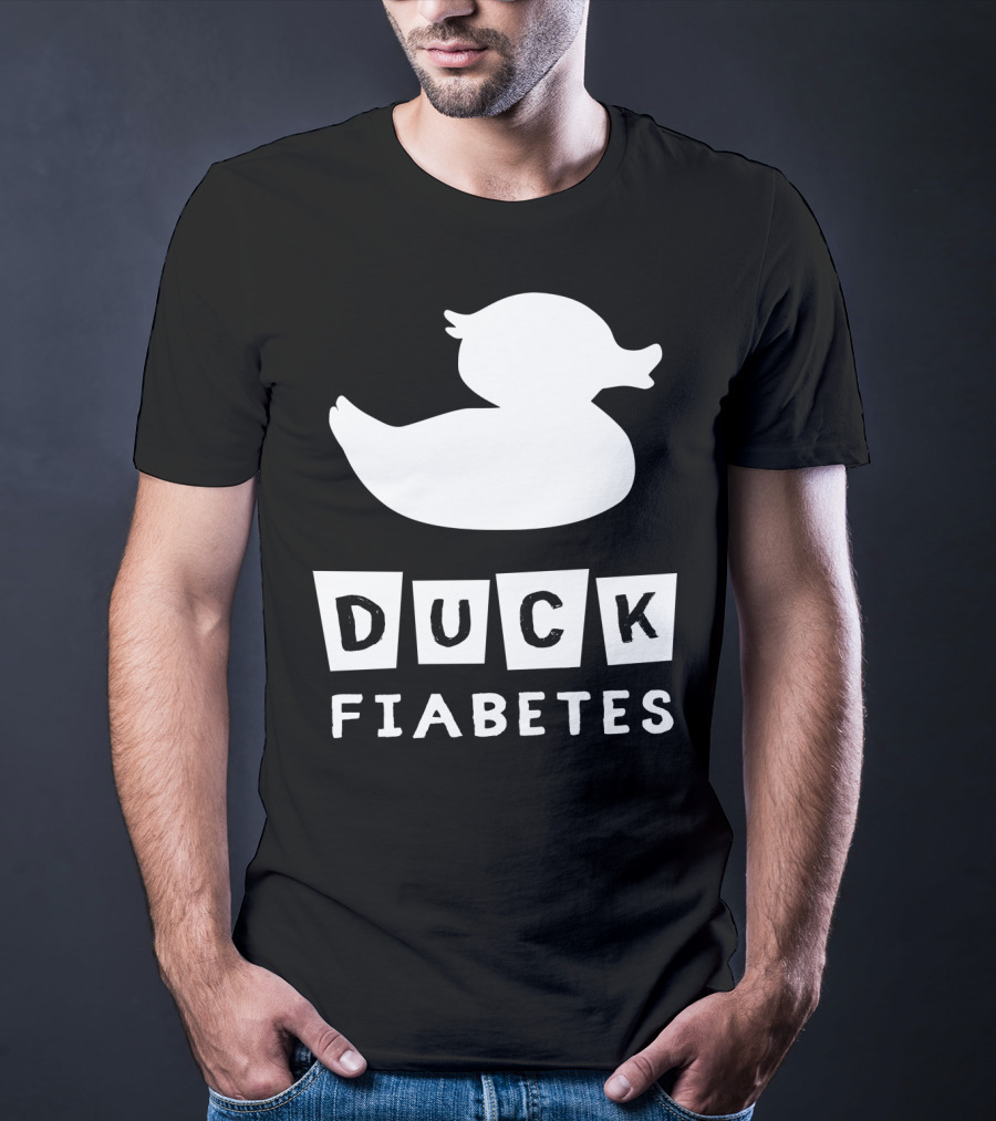 Duck Fiabetes Funny Diabetic Type 1 Diabetes T-Shirt