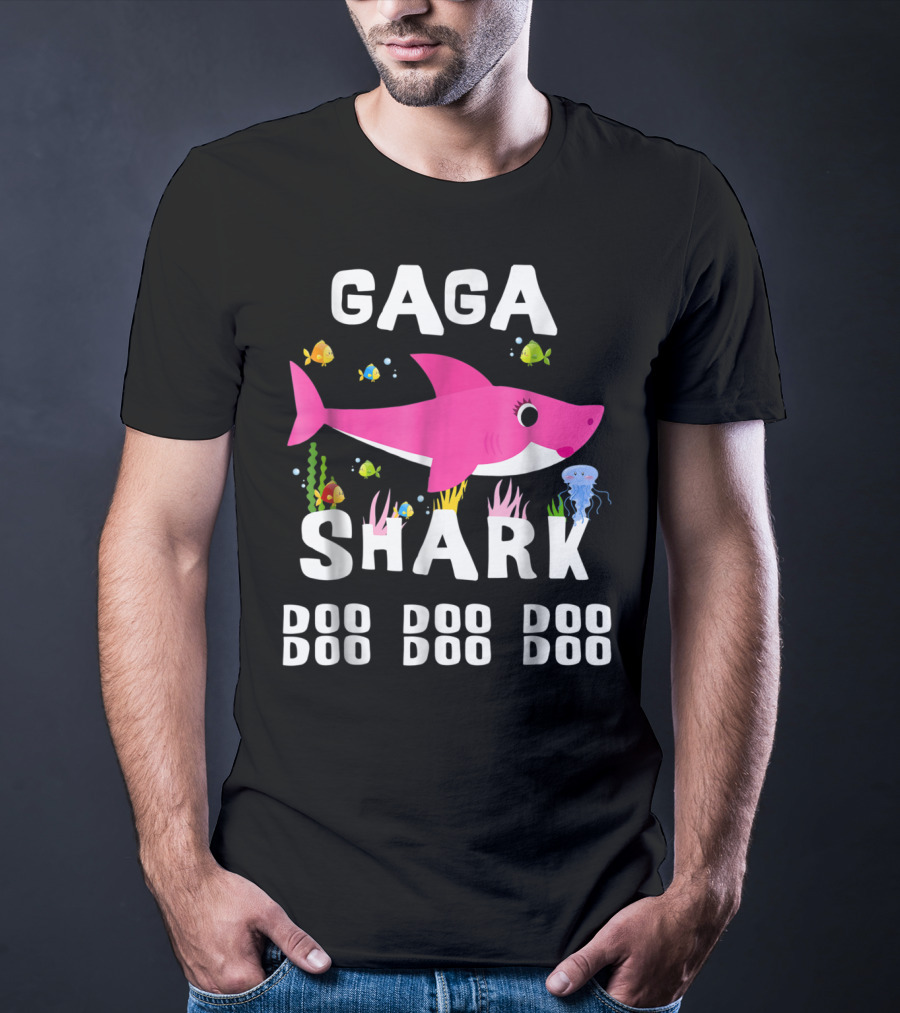 Gaga Shark Doo Doo Doo Mother's Day Chr T-Shirt