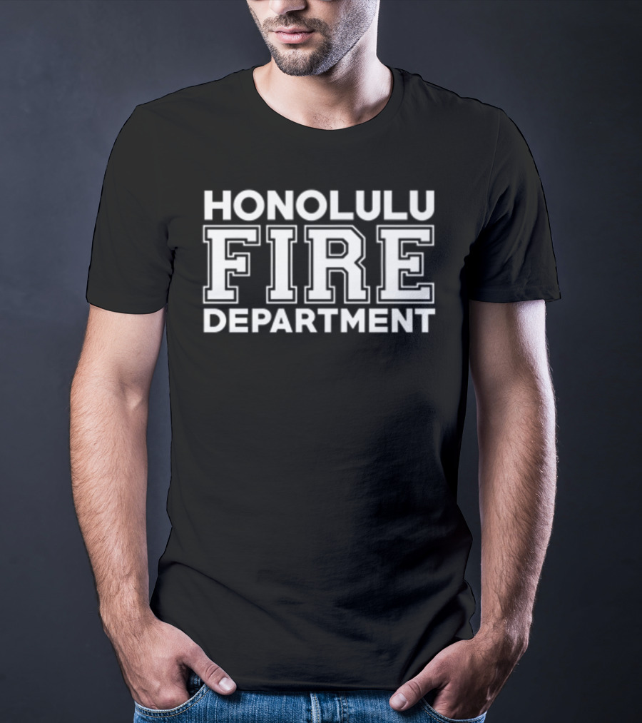 Honolulu Fire Department Firefighters Rescue Hawaii Firefighters T-Shirt
