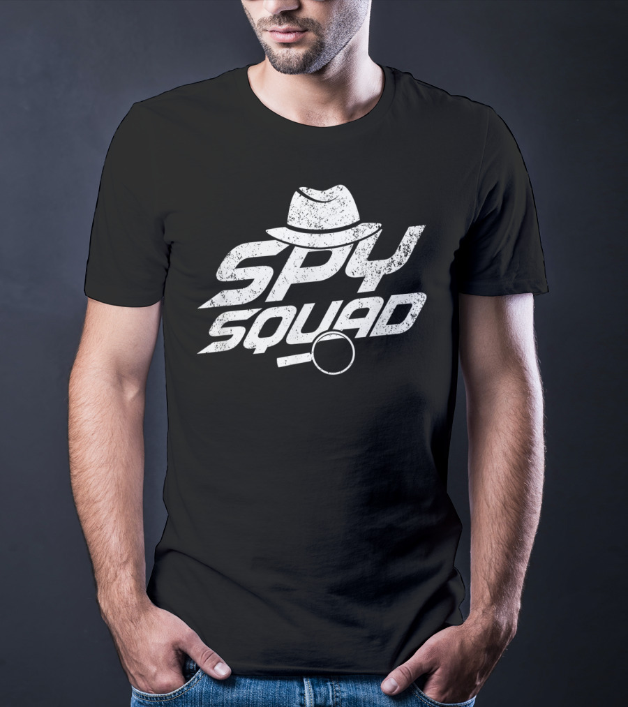 Spy Squad Detective Hat And Magnifying Glass T-Shirt
